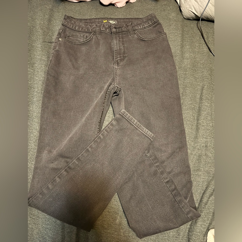Lee Women's High Rise Jeans in Brown